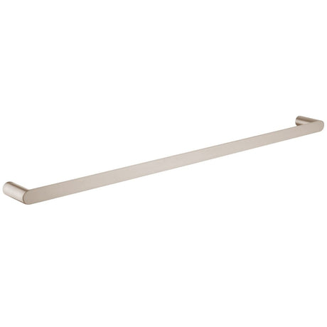 Esperia Single Towel Rail 800mm - Brushed Nickel