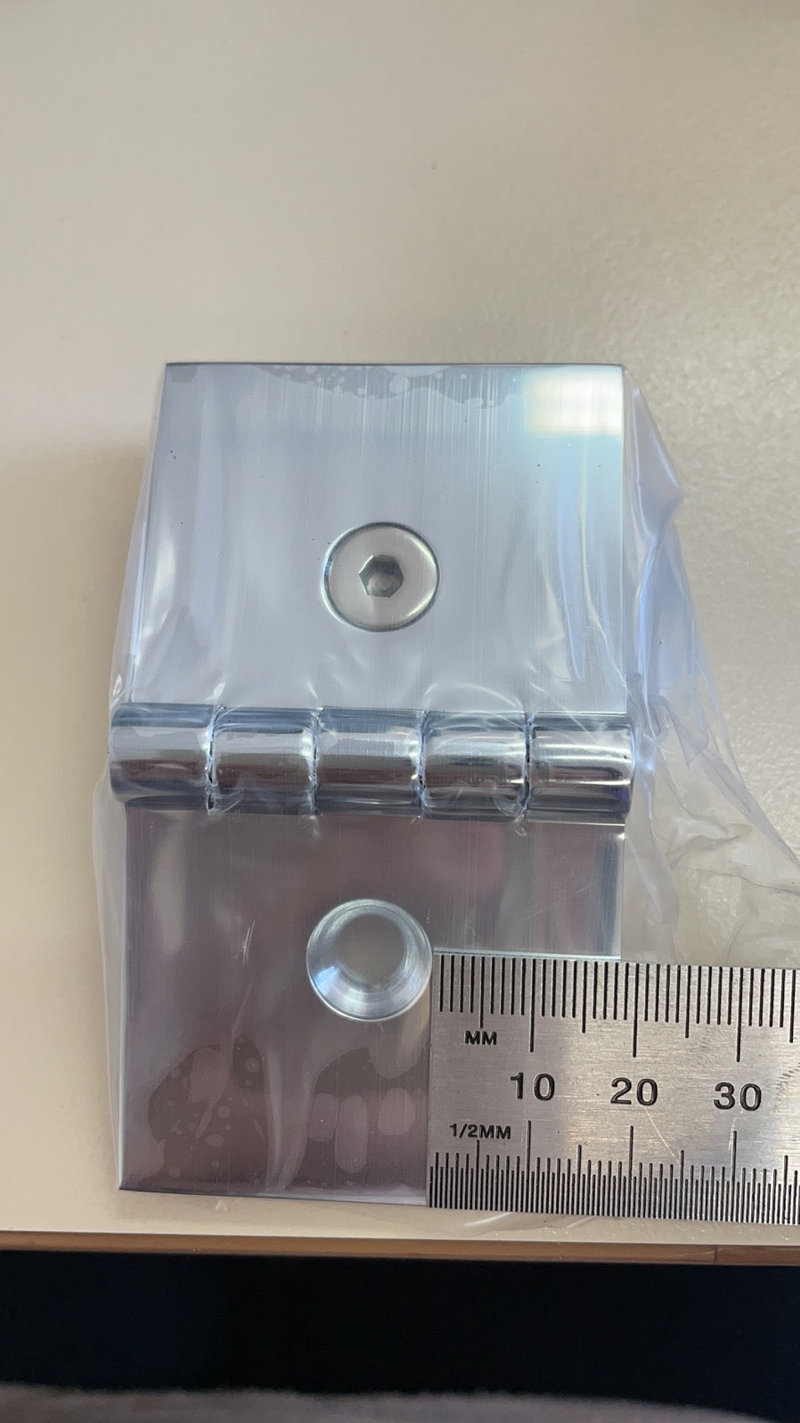 Shower Screen Bracket - Glass to Wall - Adjustable