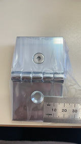 Shower Screen Bracket - Glass to Wall - Adjustable