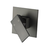 Blaze Gun Metal Grey Shower Wall Mixer
