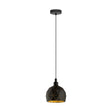 Pendant Light ROCCAFORTE 45N Steel Black