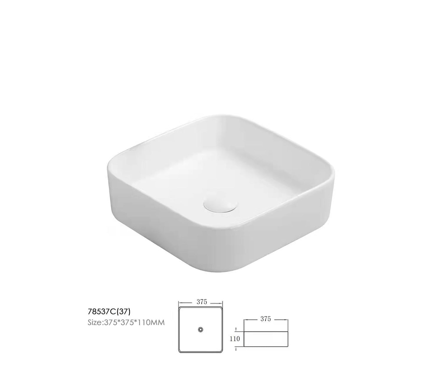 poseidon-gloss-white-ceramic-basin-square-370x370x110mm