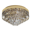  Ceiling Light  VALPARAISO 57 Crystal Gold-Coloured