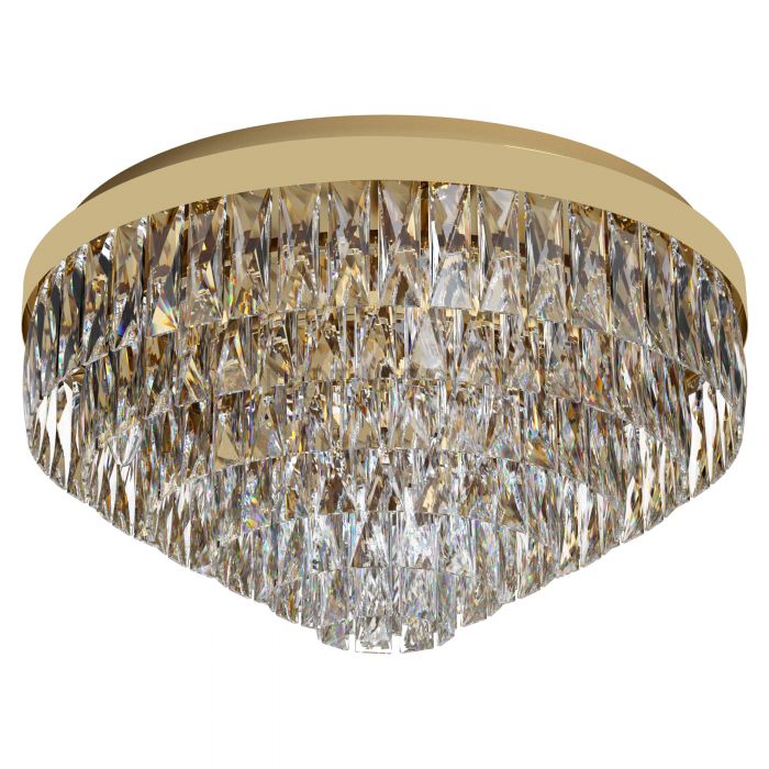 Ceiling Light  VALPARAISO 58 Crystal Gold-Coloured