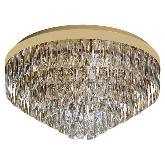 Ceiling Light  VALPARAISO 58 Crystal Gold-Coloured