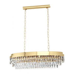 Pendant Light VALPARAISO 62 Steel Gold-Coloured