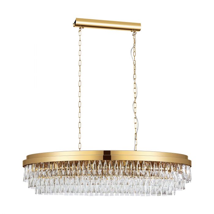 Pendant Light VALPARAISO 63 Steel Gold-Coloured