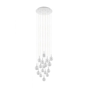  Chandelier Light MONTEFIO2 47 Glass white 
