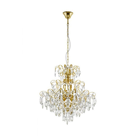 Pendant Light FENOULLET1 05 Steel Brass