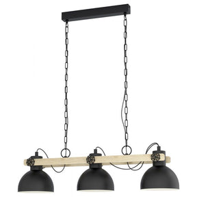 Pendant Light LUBENHAM 63N Steel Black