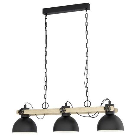 Pendant Light LUBENHAM 63N Steel Black