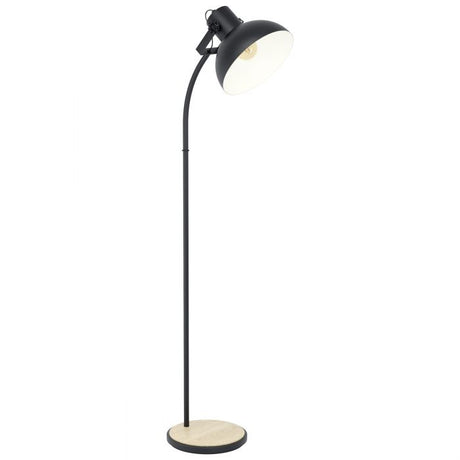 Floor Light Lubenham Steel Black