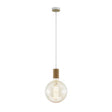 Pendant Light TAVISTOCK 71N Steel Creme