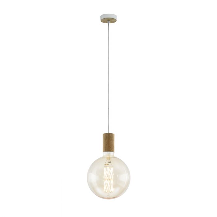 Pendant Light TAVISTOCK 71N Steel Creme