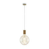 Pendant Light TAVISTOCK 71N Steel Creme