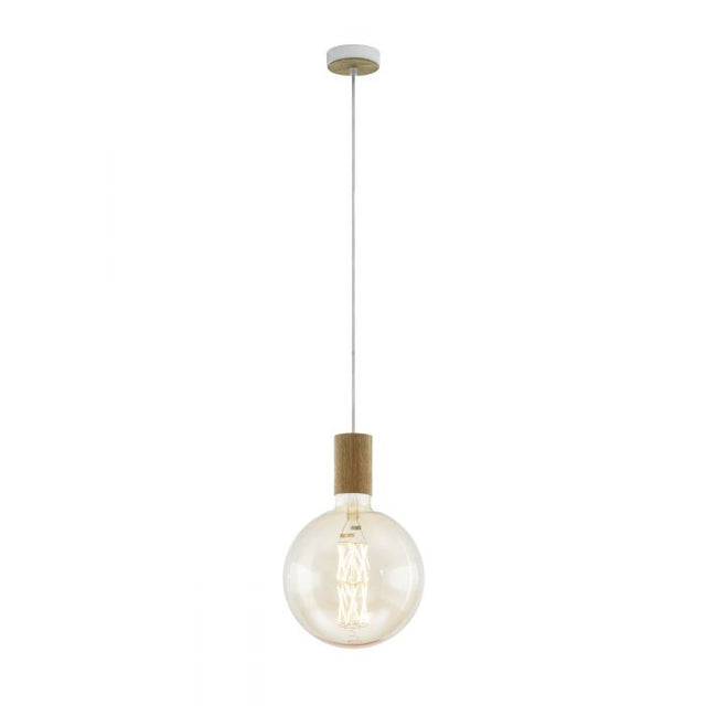 Pendant Light TAVISTOCK 71N Steel Creme