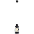 Pendant Light BRADFORD 13 Steel Black