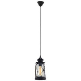 Pendant Light BRADFORD 13 Steel Black