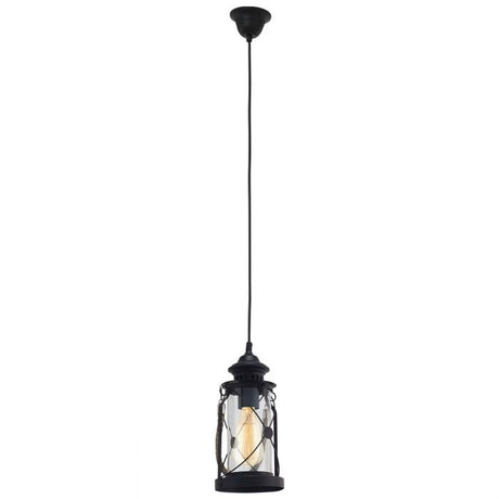 Pendant Light BRADFORD 13 Steel Black
