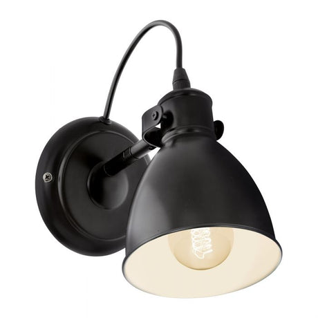  Wall Light PRIDDY 68 Steel Black