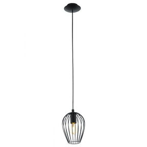  Pendant Light NEWTOWN 77 Steel Black