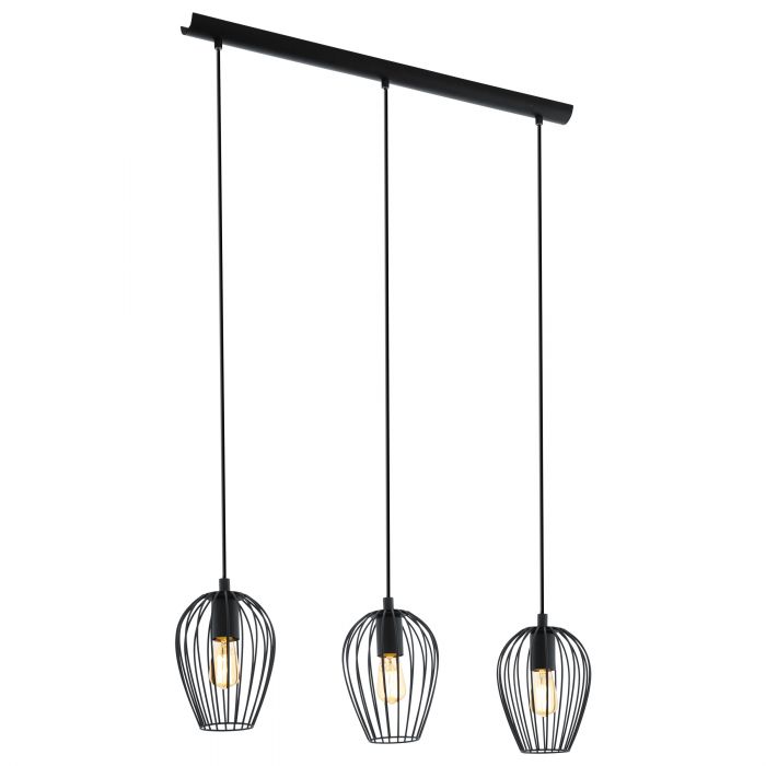 Pendant Light NEWTOWN 78 Steel Black