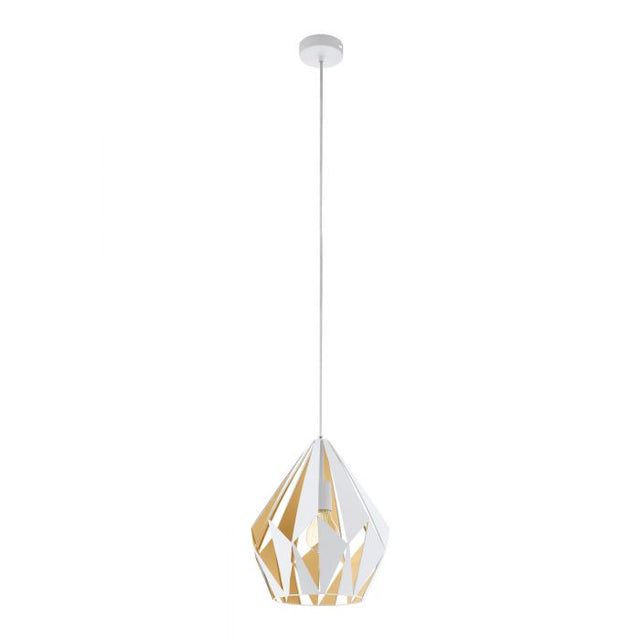 Pendant Light CARLTON1 32N Steel Honey-Gold