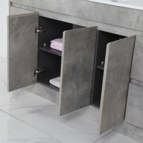 LOLA Freestanding Vanity Grey (All Sizes)