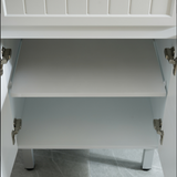 ACACIA SHAKER PVC Floor Vanity 600