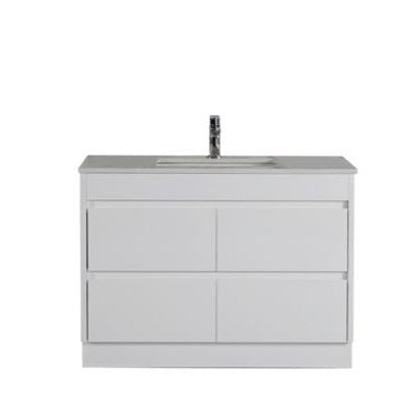 LEONA Freestanding Vanity Gloss White (All Sizes)