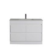 LEONA Freestanding Vanity Gloss White (All Sizes)