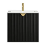 MARLO Wall Hung Vanity 600mm Matte Black