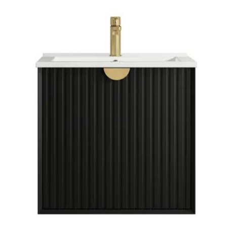 MARLO Wall Hung Vanity 600mm Matte Black