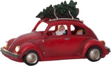XMAS MERRYVILLE Beetle Car RED-Clearance