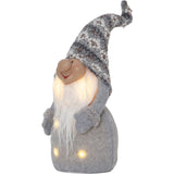 XMAS JOYLIGHT Santa Decoration Grey 400MM-Clearance