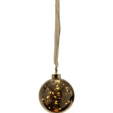 XMAS GLOW Hanging Ball Decoration TR/SIL (6 PCS)-Clearance