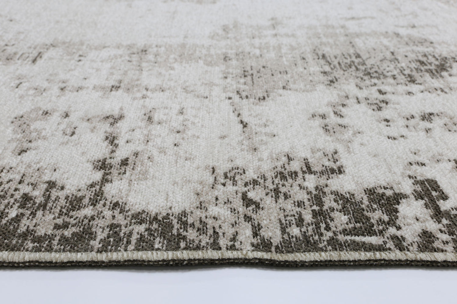Rustic Vintage Abstract Amazing 2 in 1 Reversible Rug Beige
