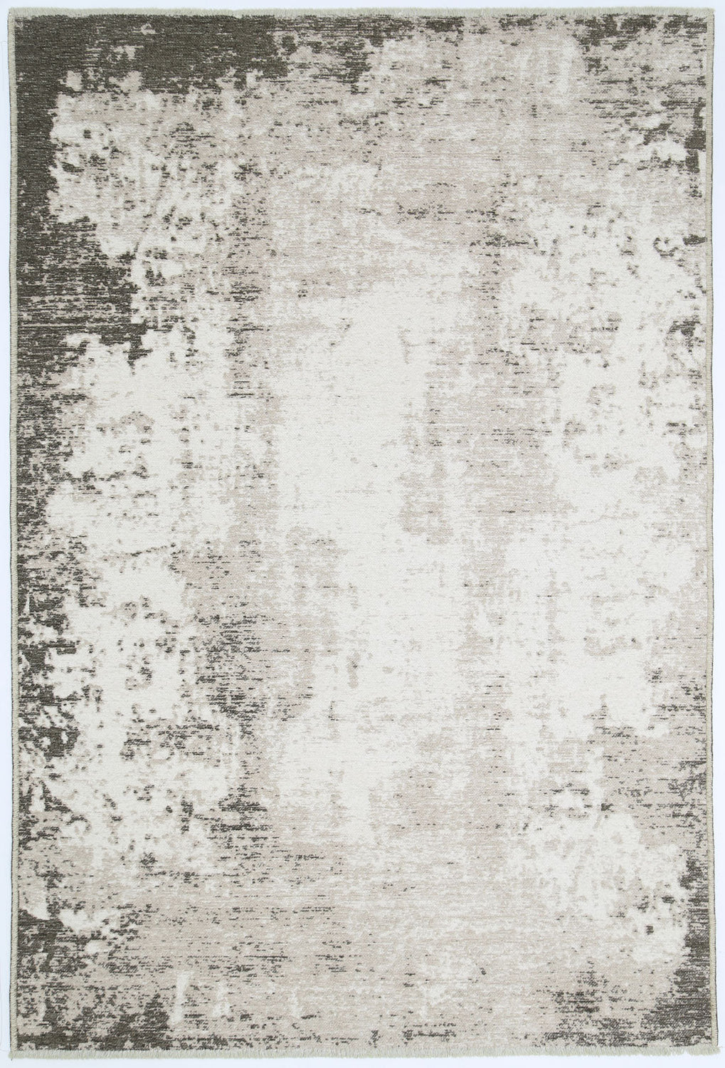 Rustic Vintage Abstract Amazing 2 in 1 Reversible Rug Beige