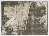 Rustic Vintage Abstract Amazing 2 in 1 Reversible Rug Beige