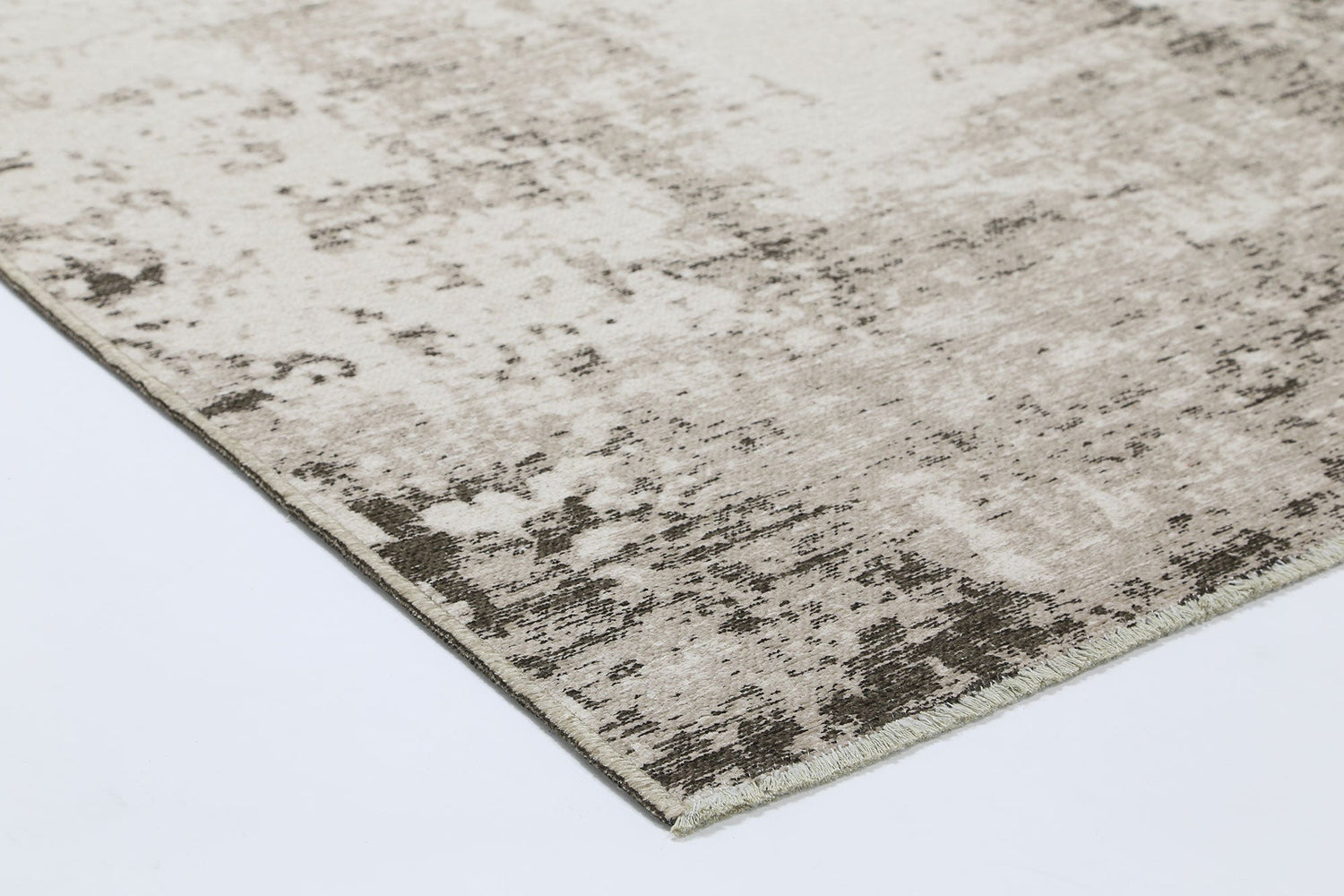 Rustic Vintage Abstract Amazing 2 in 1 Reversible Rug Beige