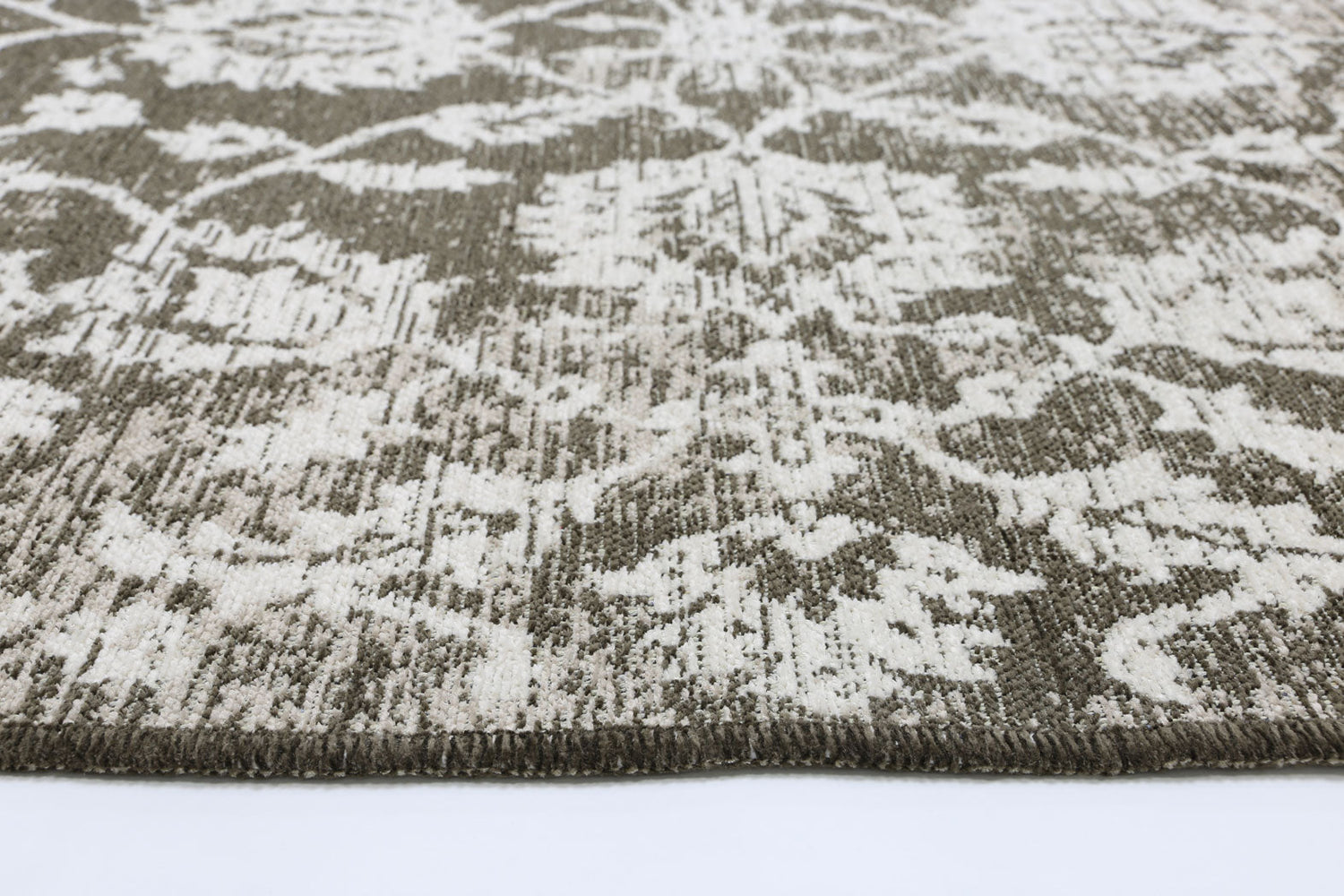 Rustic Vintage Classic, Amazing 2 in 1 Reversible Rug Beige