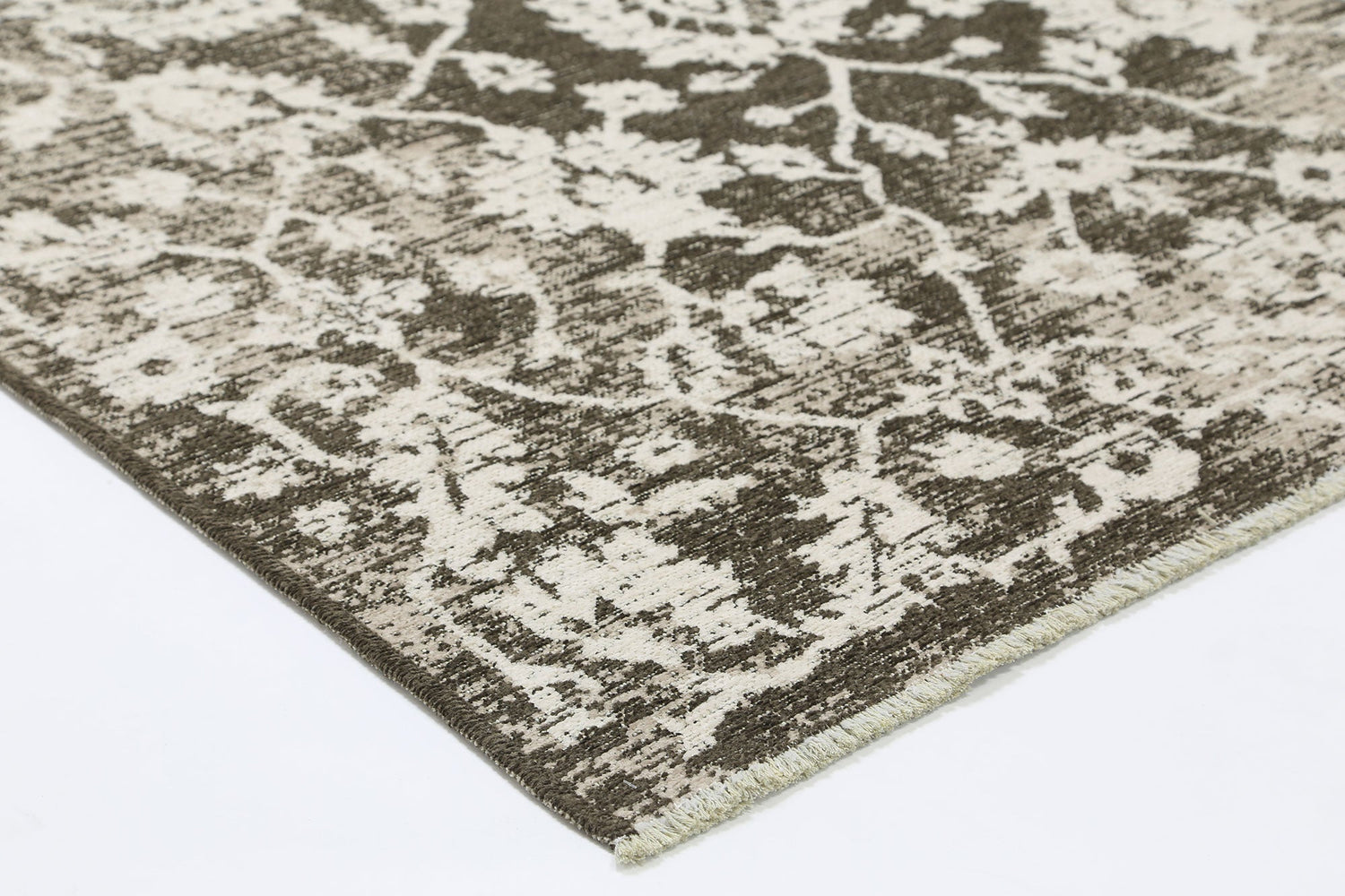 Rustic Vintage Classic, Amazing 2 in 1 Reversible Rug Beige