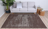 Rustic Vintage Distressed, Amazing 2 in 1 Reversible Rug Beige