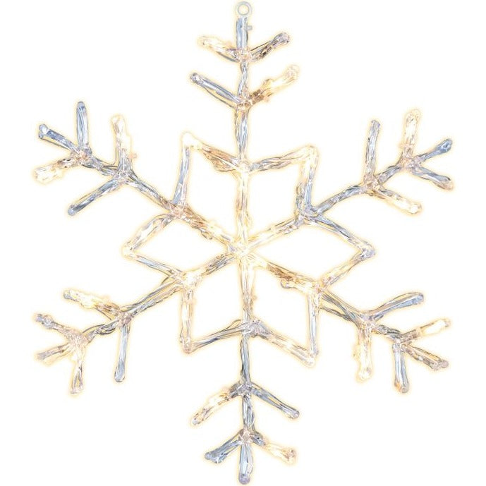 XMAS ANTARCTICA Snowflake Warm White 400MM-Clearance