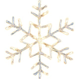 XMAS ANTARCTICA Snowflake Warm White 400MM-Clearance