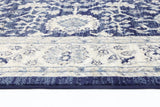 Arya Navy Blue Traditional Rug