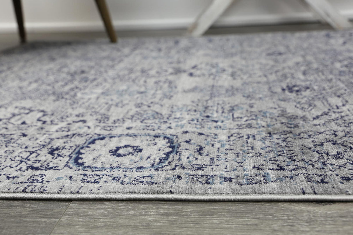 Arya Grey Contemporary Rug