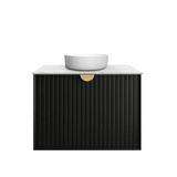 MARLO Wall Hung Vanity 750mm Matte Black