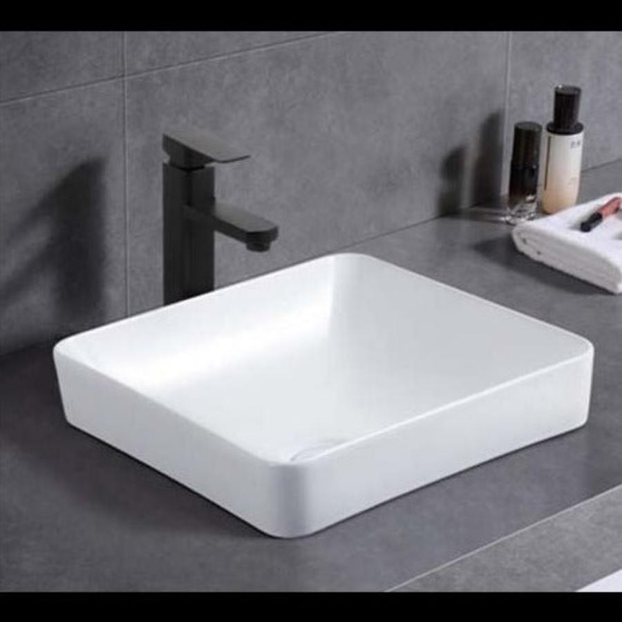 Stella Soft White Basin (Square: 370x370x140)