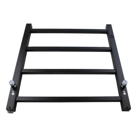 Square Electric Heated Towel Rack 4 Bars - Matte Black